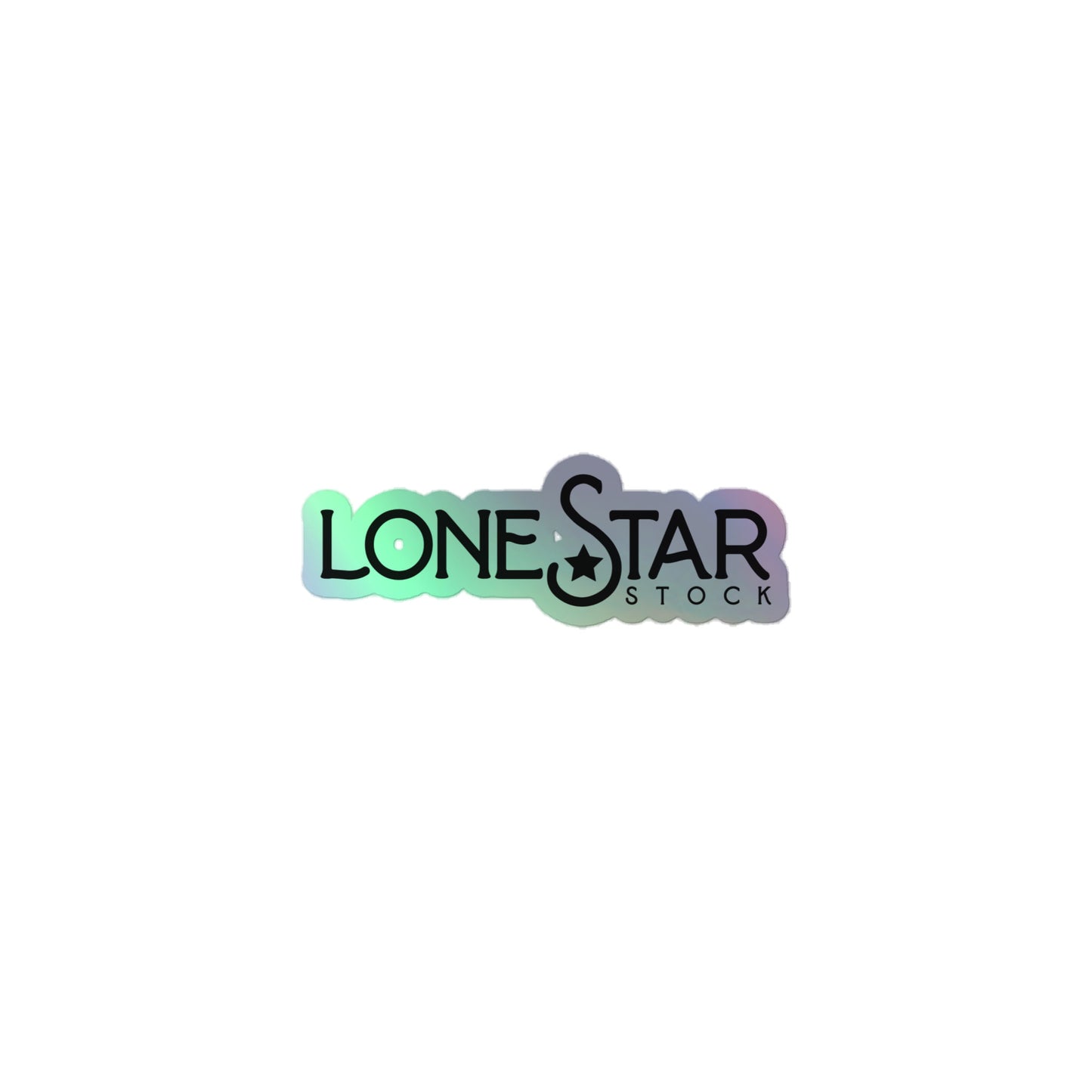 LoneStar Stock Holographic Sticker
