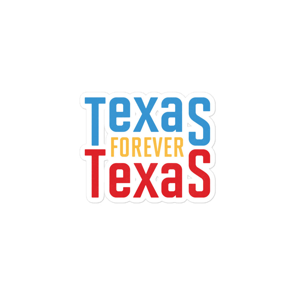 Texas Forever Sticker