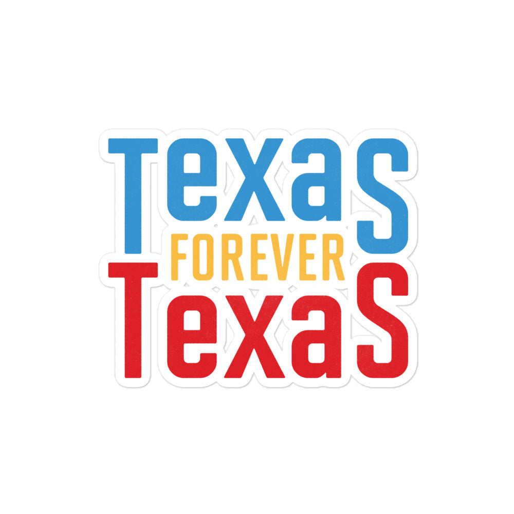 Texas Forever Sticker