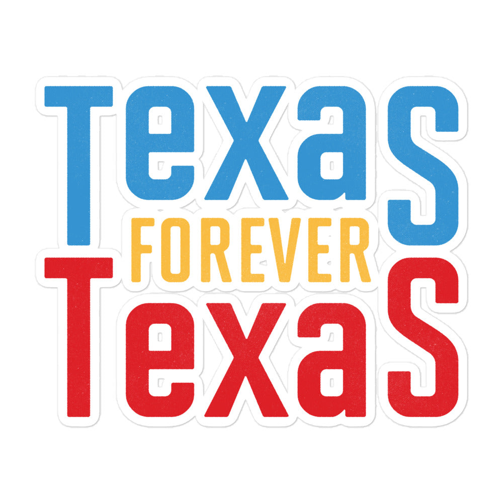 Texas Forever Sticker