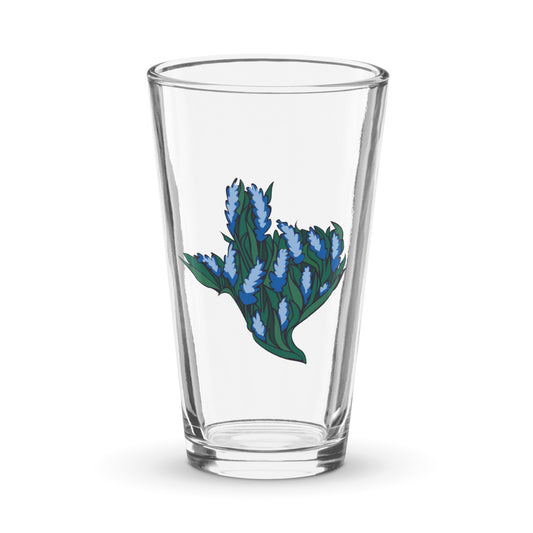 Bluebonnet Texas Shaker Pint Glass