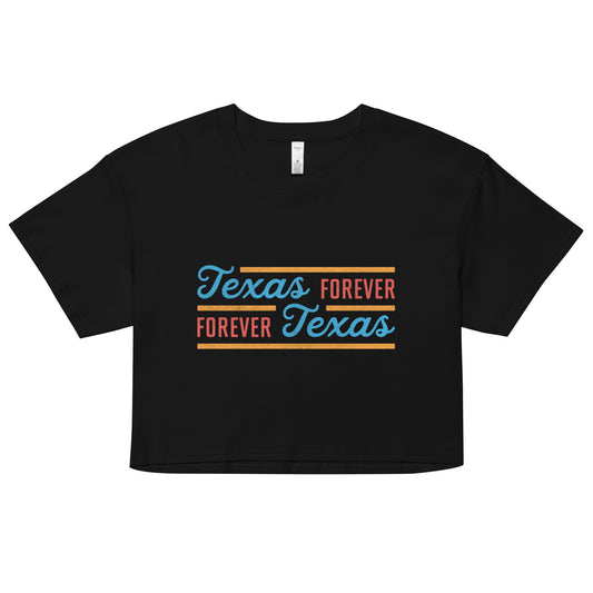Texas Forever Fancy Women’s Crop Top