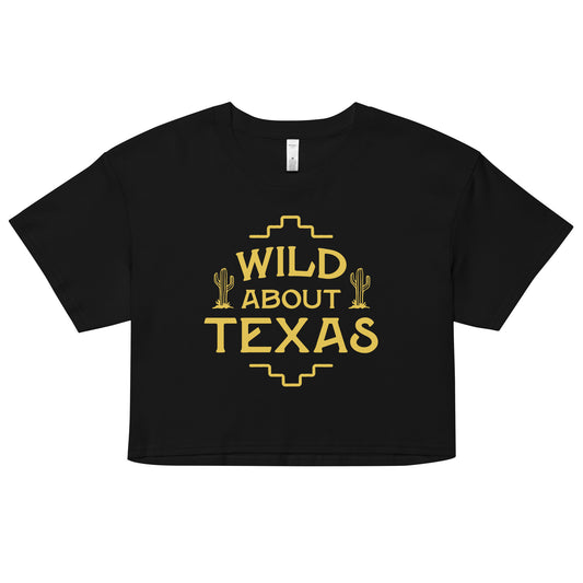 Wild About Texas Women’s Crop Top