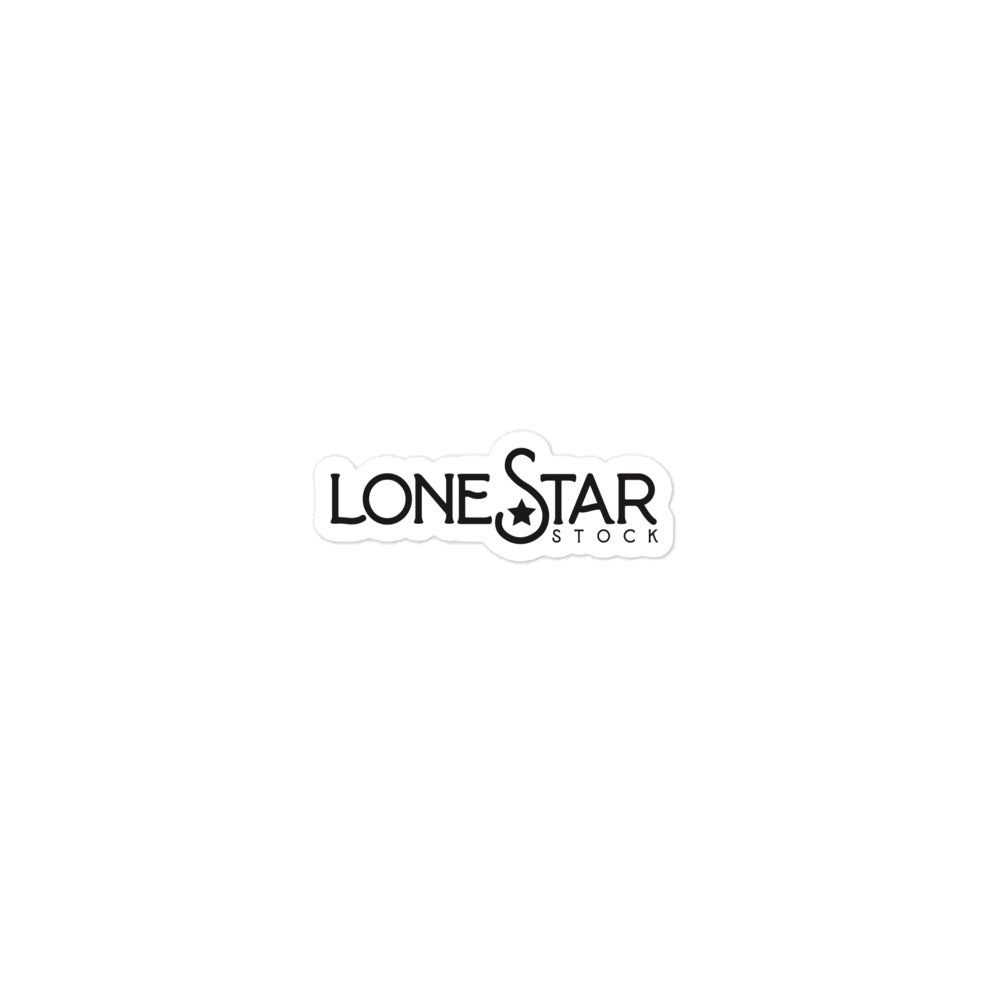 Lone Star Stock Bubble-free stickers